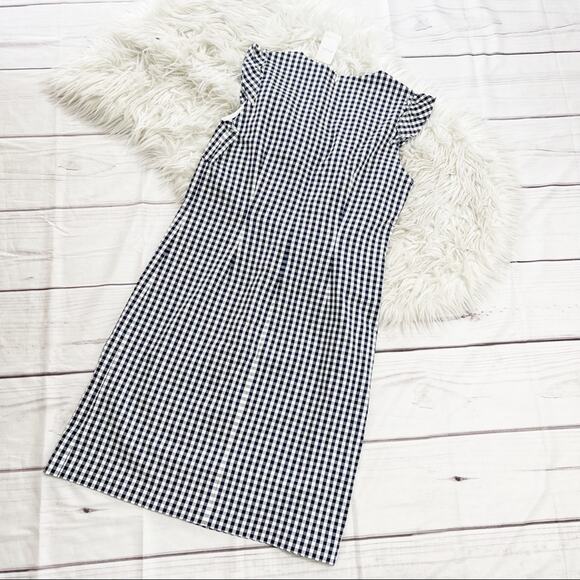 J. McLaughlin Joselyn Gingham Shift Dress 10 - Picture 4 of 7